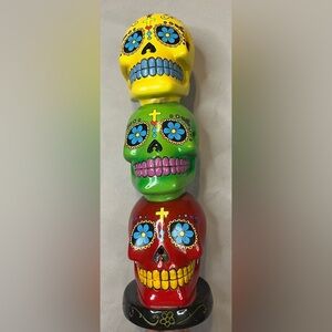 Day Of The Dead Sugar Skull Incense Stick Burner Dia De Los Muertos Calavera